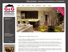 Tablet Screenshot of gghomeinc.com